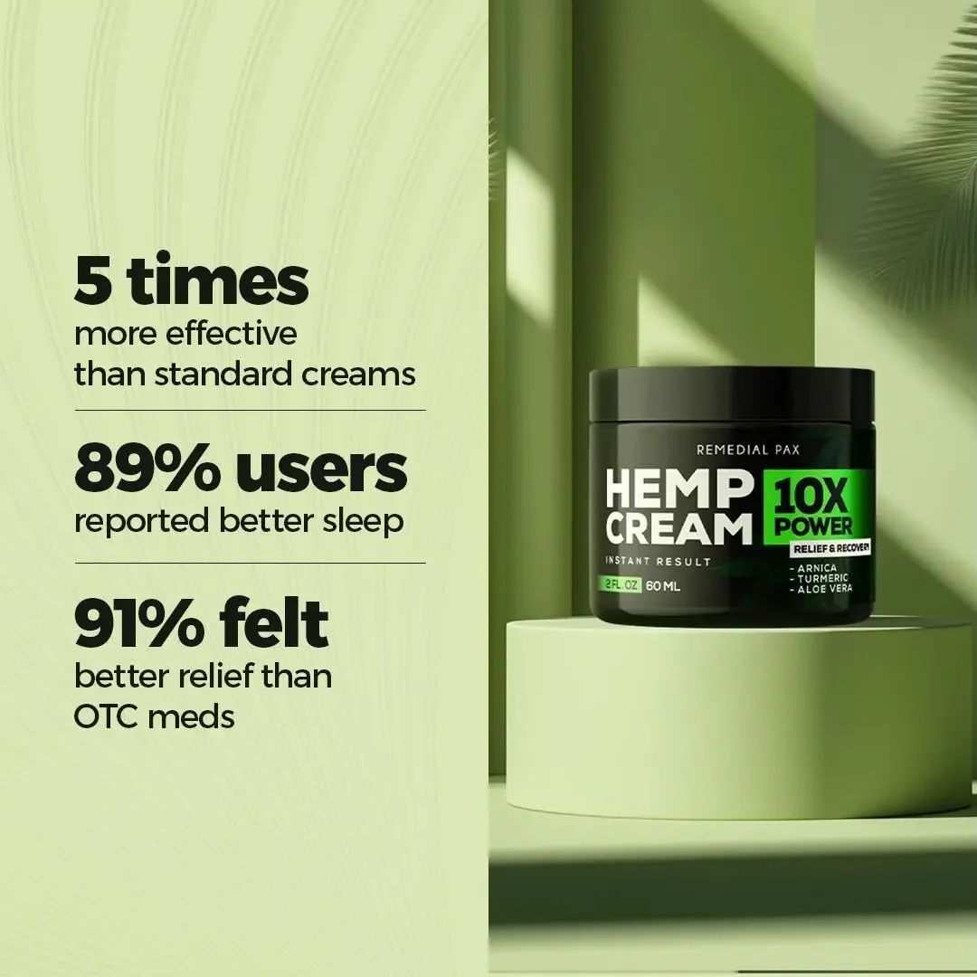 Hemp Cream Ad Design 2